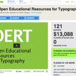 Open Educational Resources for Typography
